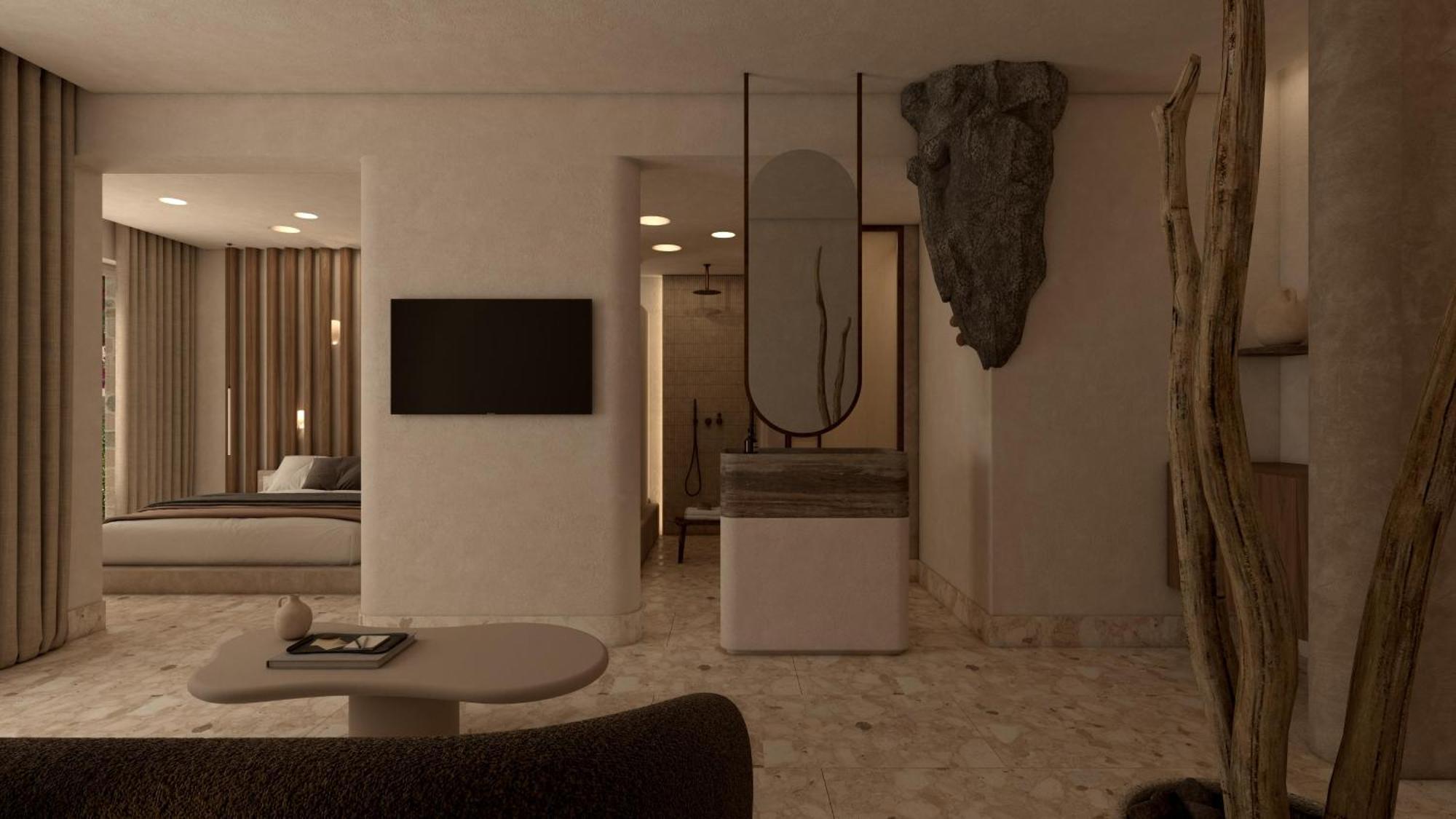 Uzenie All Suites Boutique Resort (Adults Only) Adelianos Kampos Exterior foto